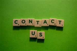 contact us letter tiles 